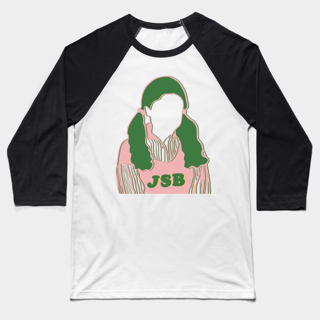 Jackie Baseball T-Shirt by notastranger